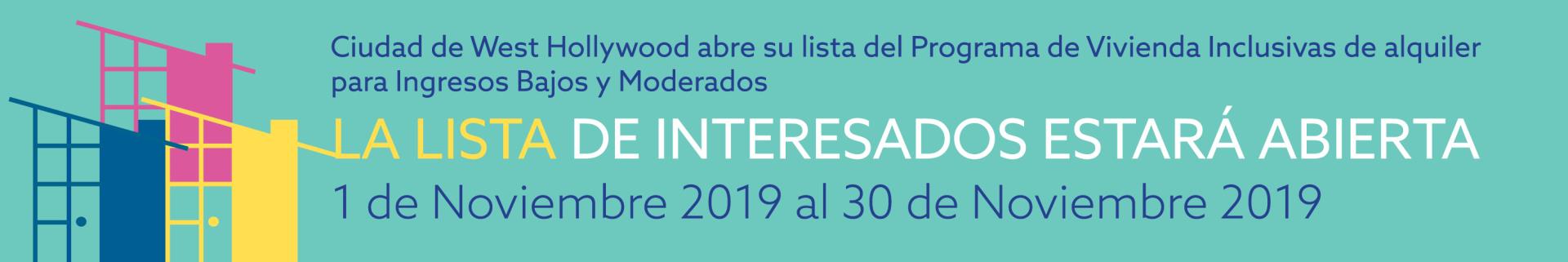 Interest List Spanish